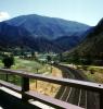 Track curve, Valley, Mountains, Aspen, Colorado, VRFV06P12_10