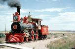 Union Pacific Rail Road, UP 119, 4-4-0, Union Pacific No. 119, First Transcontinental Railroad, Golden Spike, 1950s