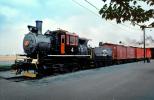 Steam Engine #4, 0-4-0, Antharcite, Strasburg Rail Road, box cars, red caboose, VRFV07P06_07