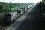 Conrail 5051, 5056, Intermodal Piggyback railcars, August 1989, VRFV07P10_08