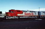EMD FP45 93, Santa-Fe ATSF Diesel Locomotive, Red & Silver, Warbonnet, VRFV07P14_14