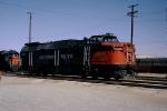 Southern Pacific Krauss-Maffei locomotive #9002, ML-4000 Diesel-Hydraulic Locomotive, Roseville California, VRFV07P15_14