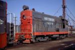 Fairbanks Morse Southern Pacific Diesel Engine SP 2354, San Jose California, May 1970, VRFV07P15_15