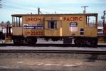 Union Pacific UP 25835 Caboose, Bay Window Caboose, Boise Local