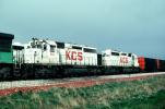 KCS 653, EMD SD40-2, Kansas City Southern, VRFV08P07_13