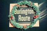 Burlington Route Christmas Wreath, Iowa