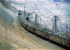 Kennecott Copper Open Pit Mine, Ore Rail Cars, VRFV08P15_12