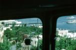 Tracks, Tram, La Funicolare, port, harbor, shoreline, buildings, houses, Capri, Italy, VRGV01P01_17