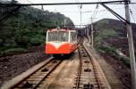 The Hakone Tozan Cablecar railway, Odawara, Japan, August 1968, 1960s, VRGV01P02_17