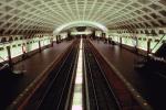 Platform, station, Washington DC Metro, Arch, VRHV01P05_07.0586