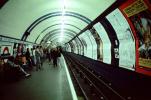 Crowded, commuters, underground, people, station, platform, the London Tube