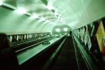 Long Escalator, underground, the London Tube, VRHV01P08_18