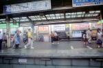Train Station, platform, men, women, commuters, VRHV01P11_14