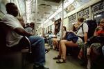 New York City, subway, commuters, people, NYCTA