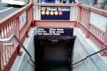 42nd street station, subway, entrance, NYCTA, VRHV02P07_13