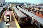 Elevated Subway Trains, Stillwell Avenue Station, Coney Island, Brooklyn, NYCTA, VRHV02P08_04