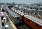 Elevated Subway Trains, NYCTA, Stillwell Avenue Station, Redbirds, Coney Island, Brooklyn, VRHV02P08_05