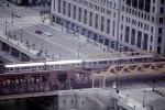 Chicago-El, Elevated, Train, Buildings, Bridge, River, Street, CTA, VRHV02P14_06