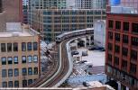 Chicago-El, Elevated, Train, Buildings, Downtown Loop, CTA, VRHV02P14_09B