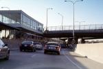 Chicago-El, Elevated, Train, Traffic Jam, Highway, CTA, Station, cars, train station