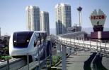 Bombardier MVI Trains, Concrete Guideway, spaceage, Las Vegas Monorail