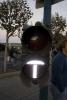Stop Light for the F-line Trolley, Municipal Railway, Muni, San Francisco, California, VRLD01_110
