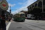 1058, F-line Trolley, Municipal Railway, Muni, San Francisco, California, PCC, VRLD01_116
