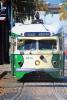 1015, F-line Trolley head-on, Municipal Railway, Muni, PCC, PCC