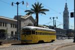F-Line Trolley, MUNI, F-Market, The Embarcadero, San Francisco, VRLD01_195