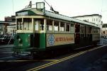 Market Street, F-Line, Trolley type W-2 648, San Francisco, California, Old Time