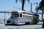 Muni, F-Line, Trolley, No 1054, PCC, San Francisco, California, VRLV03P04_07