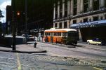 Penn-Sheraton Hotel, Trolley, Streetcar, Philadelphia, 1950s, VRLV03P10_03