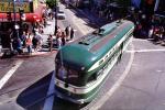 San Francisco Muni, (1960s livery), No. 1051, F-Line, PCC, Muni, San Francisco, California, 1960s, VRLV03P11_03