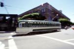 San Francisco Muni, (1960s livery), No. 1051, F-Line, PCC, Muni, San Francisco, California, 1960s, VRLV03P11_07