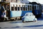 Mi-Val Milano, Microcar, Three Wheeler, Munich, Electric Trolley, Mini Car, 3-Wheeler, Tri-Wheeler, Three-Wheeler, Mini-car, Minicar, 1950s, VRLV03P14_03B