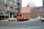 The Milwaukee Electric Railway Trolley #836, cars, street, 1956, 1950s