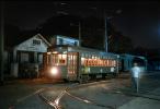 New Orleans Streetcar at night, nighttime, Carrollton Street, NOPS, VRLV04P04_03