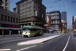 Market Street Trolley, San Francisco Muni Trolley, 1960s