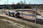 Kawasaki LRV, 9016, Eastwick R1 Stop, Station, Loop, turn-around, SEPTA, #36, SPAX 9016(LRV), April 1986