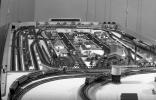 Model Railroad Layout, homes, houses, 1950s