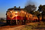 NVRR 73, MLW ALCO FPA4, Napa Valley Wine Train, Wine Train, Diesel Electric, Locomotive, Napa Valley Railroad, trainset, Sunset Glow, VRPD01_078