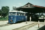 Train Station, Electric Locomotive, Overwacht Surinam, 1950s, VRPV01P02_14