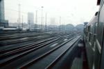 Railroad Tracks Streaking By, speed, motion blur, Frankfurt, VRPV01P03_12