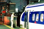 Engineer, Train Station, Depot, Terminal, Japanese Bullet Train, Tokyo, VRPV01P13_16