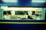 Passenger, Man, Dining Compartment, Train Station, Depot, Terminal, Japanese Bullet Train, Tokyo, VRPV01P14_17