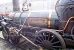 Baltimore & Ohio Railroad, B&O #13 Lafayette engine, 4-2-0, Bell, replica of an 1837 locomotive, VRPV02P04_05