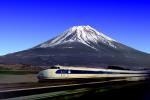 Japanese Bullet Train, Mount Fuji, trainset, VRPV02P09_04
