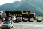 2002, Alaska Railroad, Portage, cars, Vehicle, Automobile, 1993