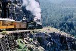 DRGW 480, BLW 2-8-2, K-36 Steam locomotive, Denver & Rio Grande Western, Highline above Animas Canyon, VRPV03P01_14