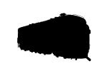 Diesel Electric Locomotive Silhouette, engine silhouette, logo, shape, 1950s